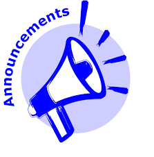 Announcements - January 26, 2023