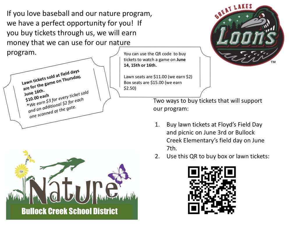 Bullock Creek Nature Program Fundraiser